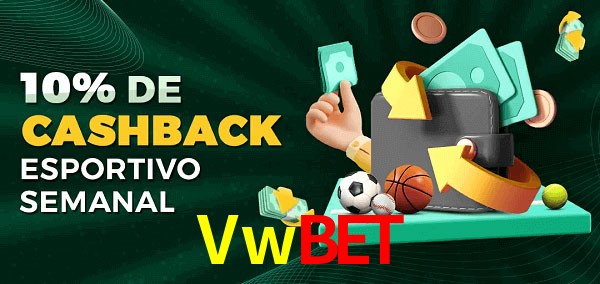 10% de bônus de cashback na Vwbet