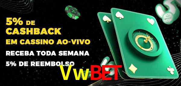 Promoções do cassino ao Vivo Vwbet